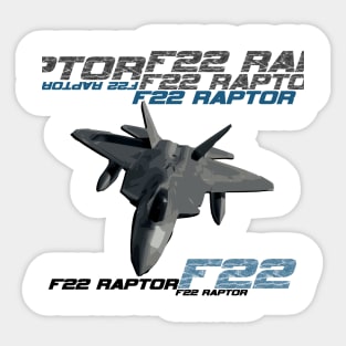 F22 Raptor Sticker